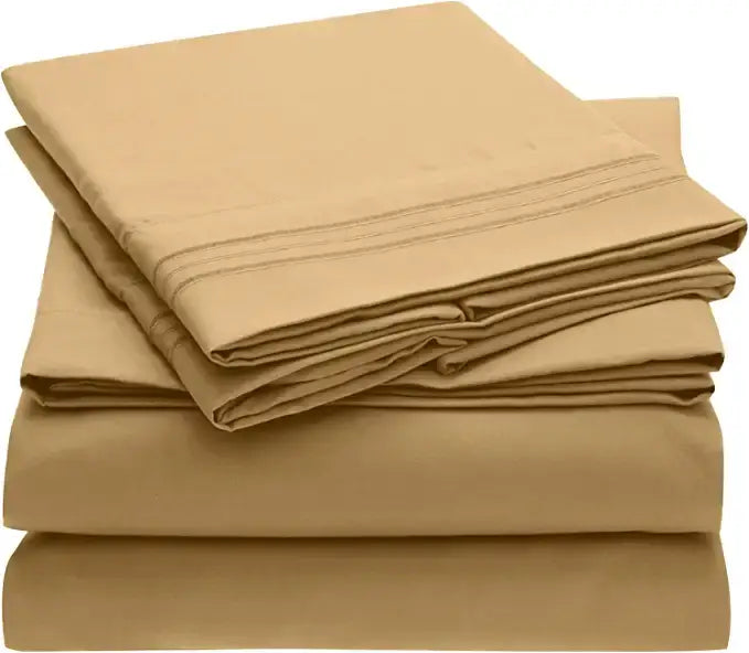 2100 Series King Microfiber Sheet Set | 4 Pieces