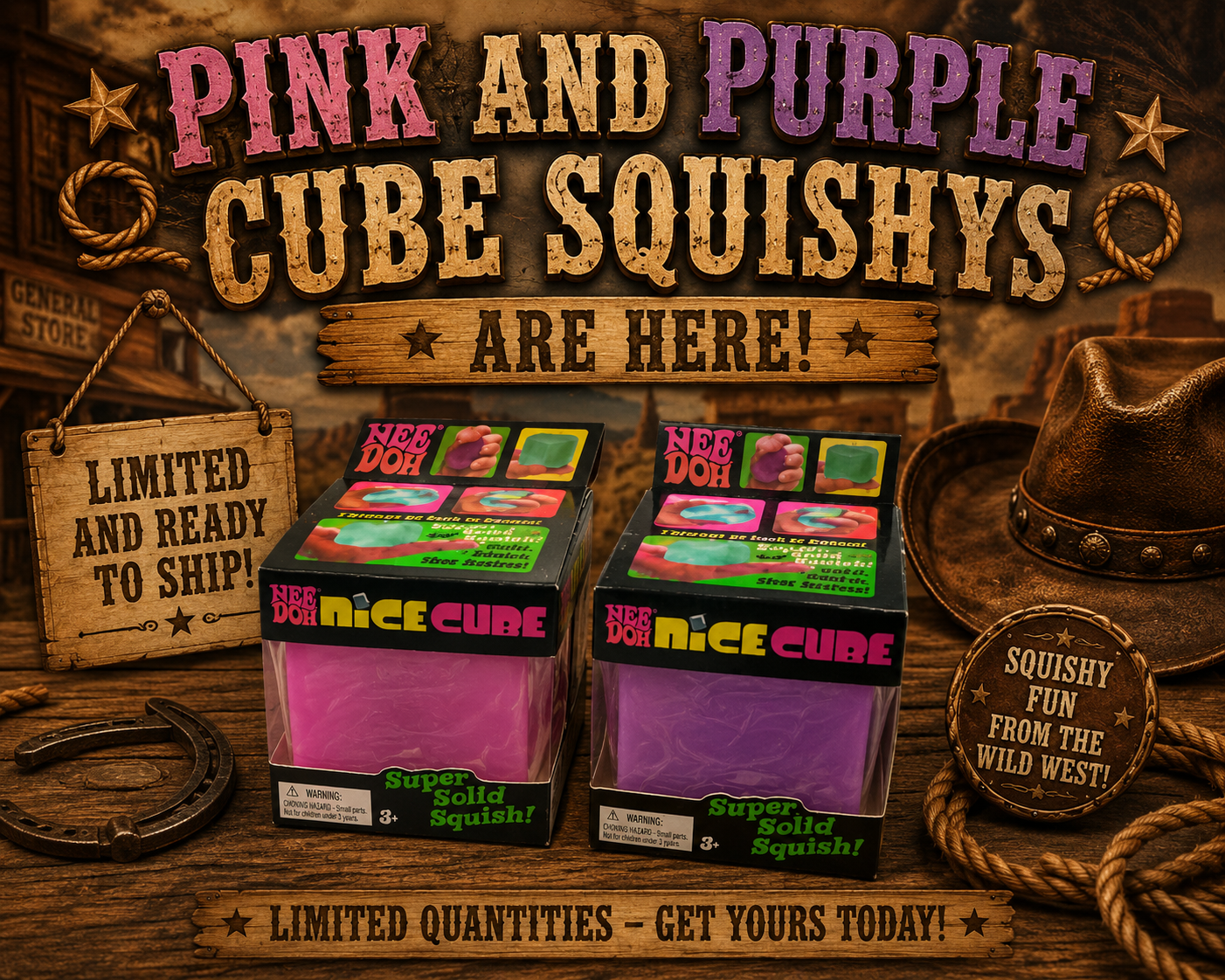 SQUISHY CENTRAL - CUBES
