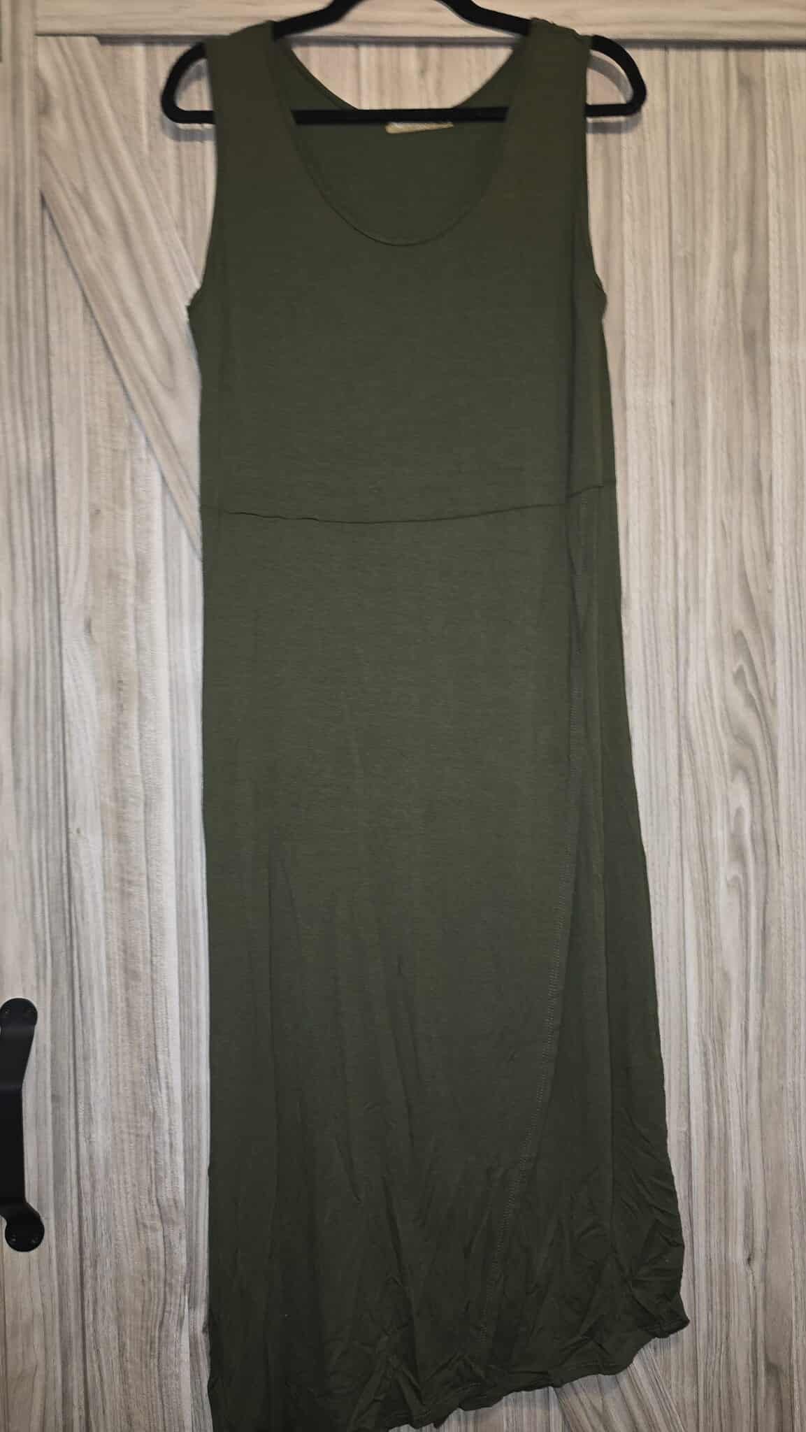 Olive Tank Dress XL