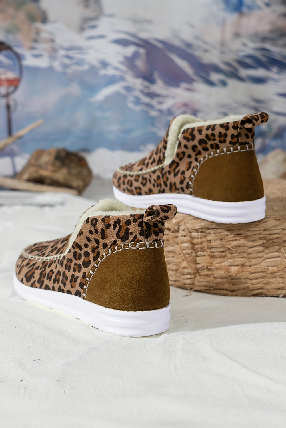 Sofia Flat Winter Fur Boots