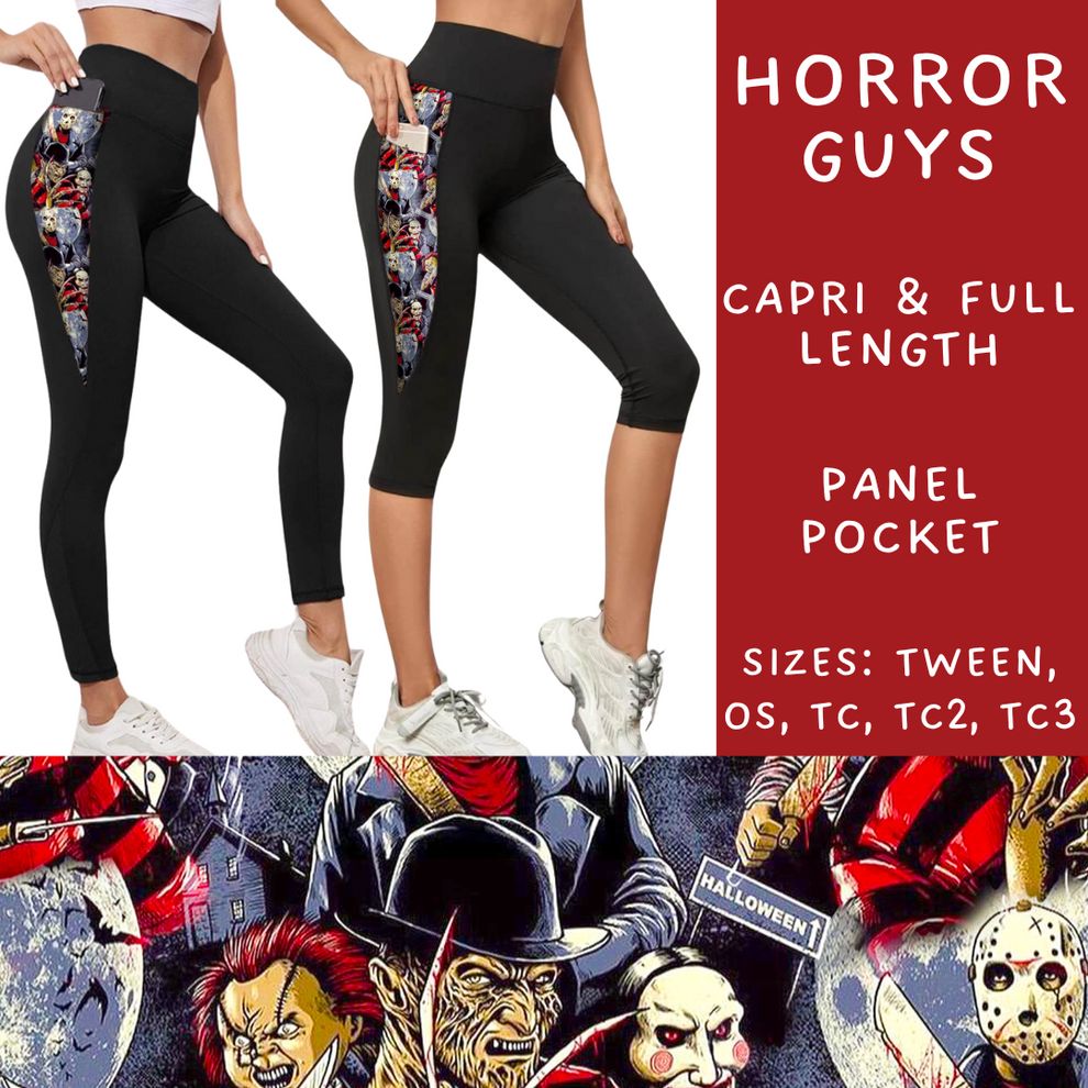 Horror Guys Panel Pocket Design Capri TC