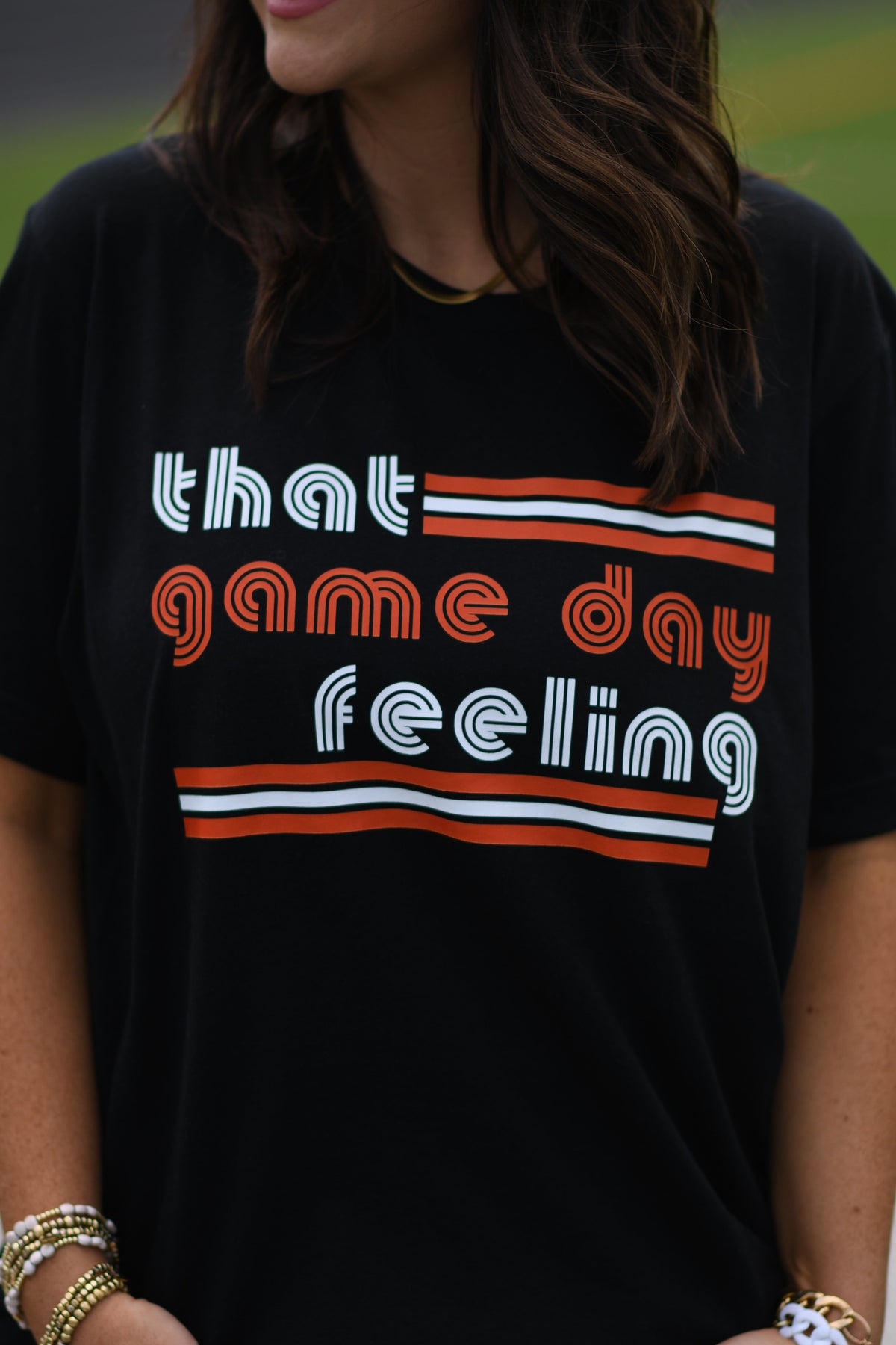 Orange That Game Day Feeling Tee
