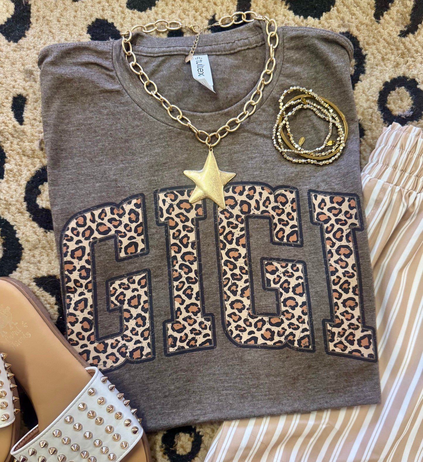 Gigi Leopard Tee
