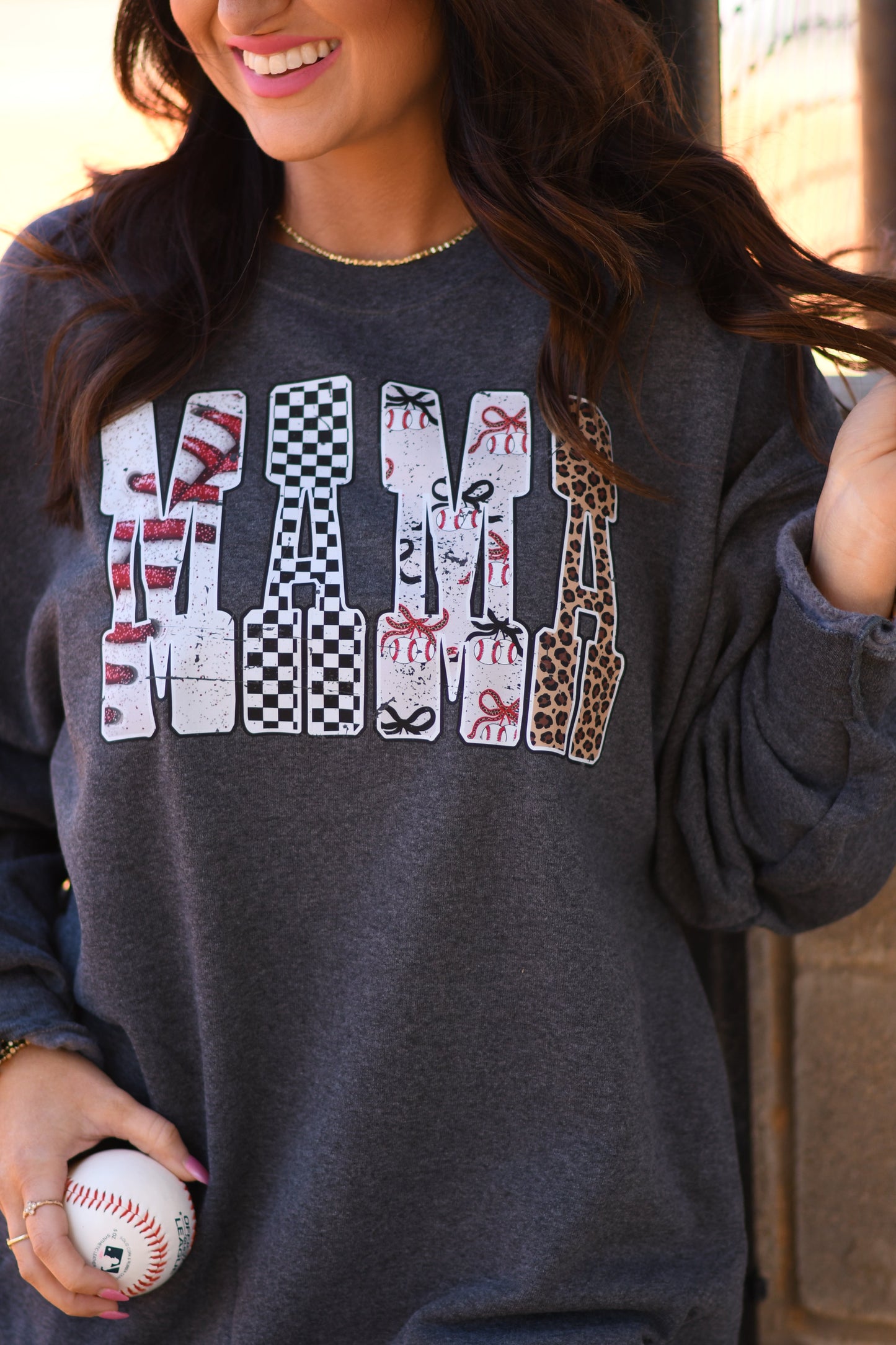 Mama Baseball Tee/Sweatshirt