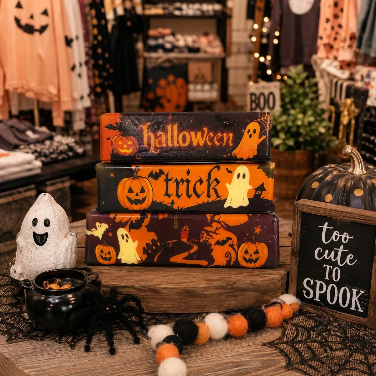 HALLOWEEN SQUISHES - WICKED BUTTER STICKS, SPOOKY WAFFLES AND CREEPY PAW PRINTS