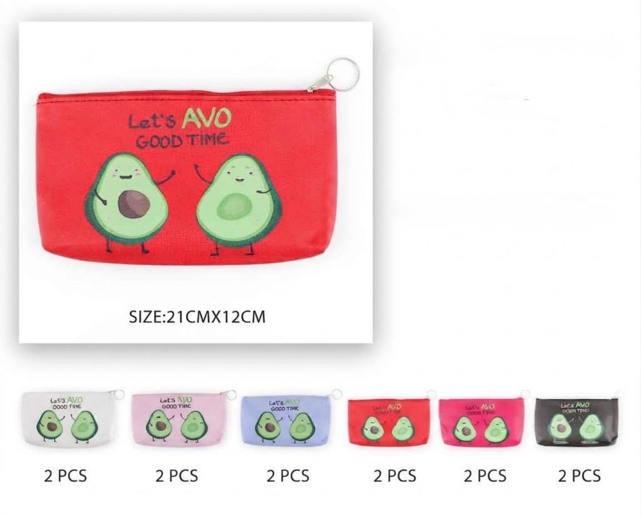 ACCESSORY BAG FEATURING THE POPULAR AVOCADOS