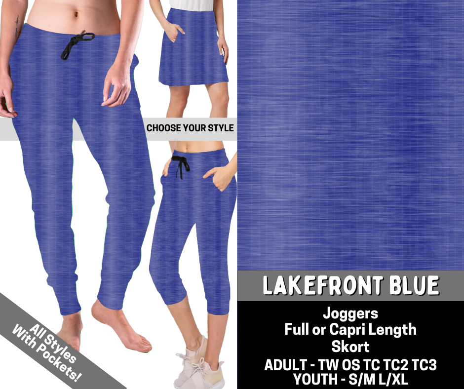 Preorder! Closes 6/15. ETA Sept. Prairie Plum Combo Jogger Lengths & Skort
