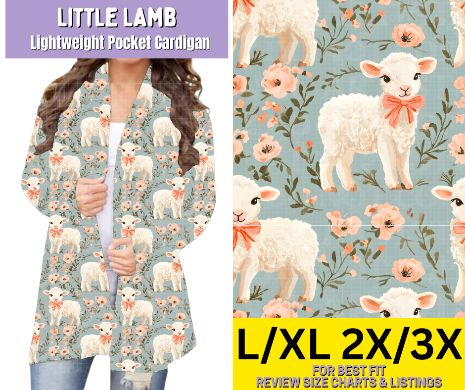 Little Lamb Pocket Cardigan