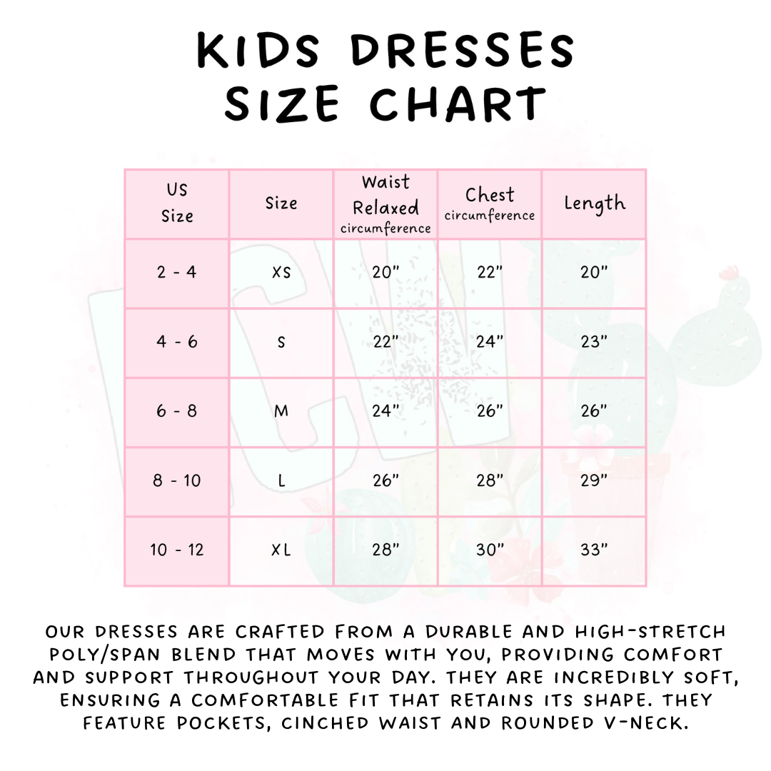 Ready To Ship - Blue Besties Kids Dresses - XS