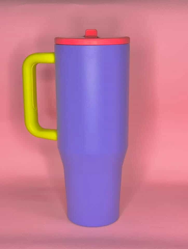 Lavender ColorPop Handle Tumbler