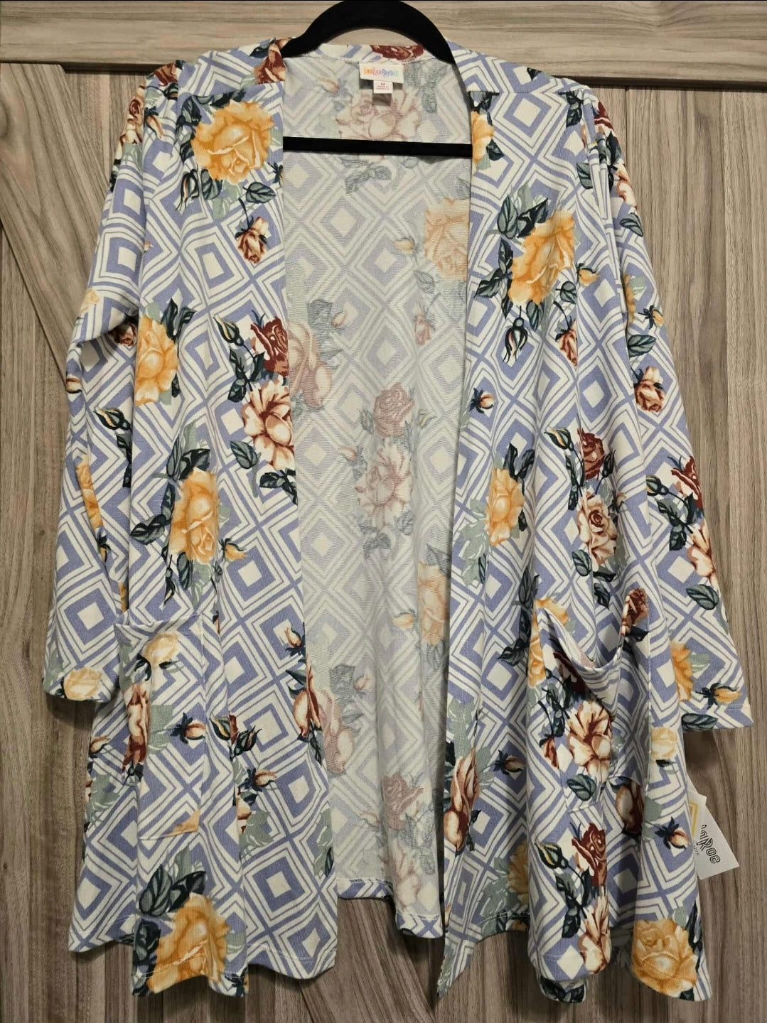 Aztec Floral Cardigan Lularoe - Medium - The InvenTORI Nook