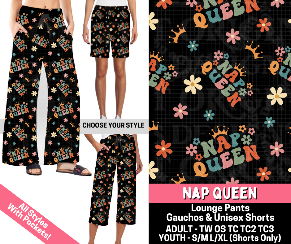 Preorder! Closes 5/28. ETA Aug. Nap Queen Combo Lounge Lengths