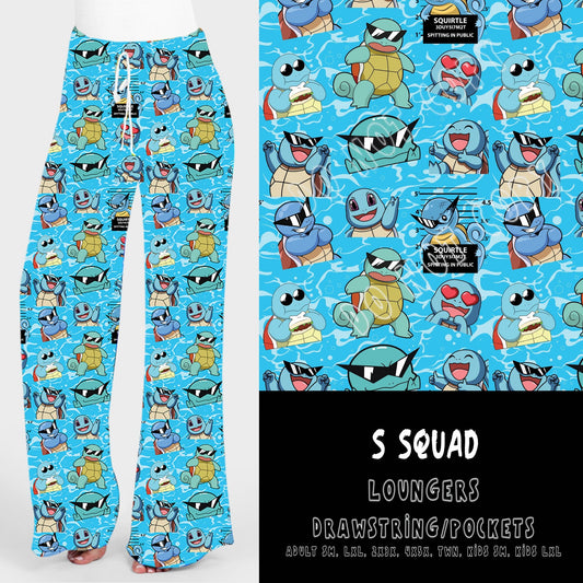 CATCH EM RUN-S SQUAD- LOUNGERS ADULTS/KIDS