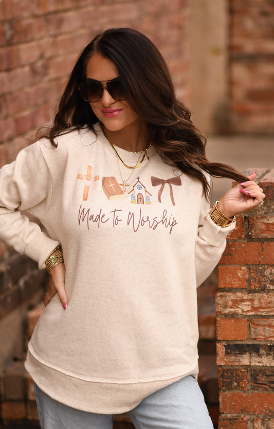 Made to Worship Weekend Sweatshirt