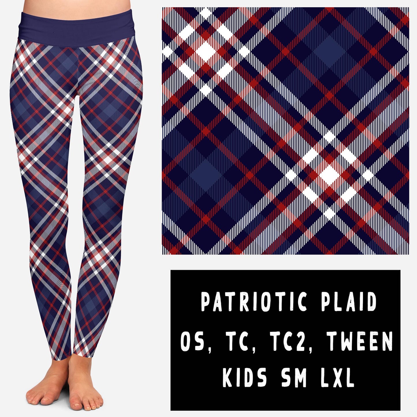 BATCH 56- PATRIOTIC PLAID