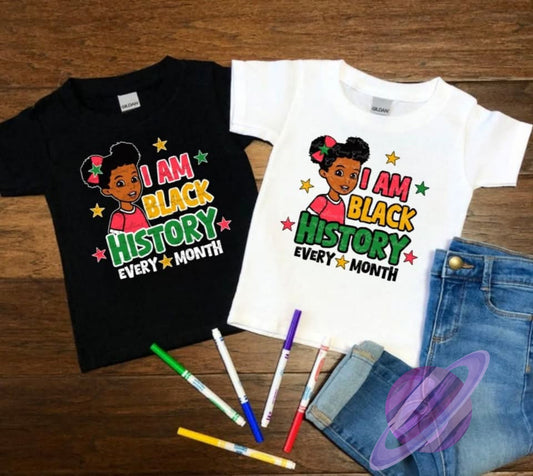 BLACK HISTORY EVERY MONTH TEE