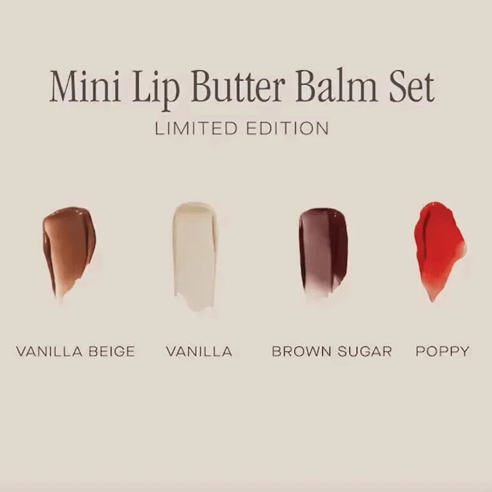 Limited-Edition Mini Lip Butter Balm Set | 4 Shades