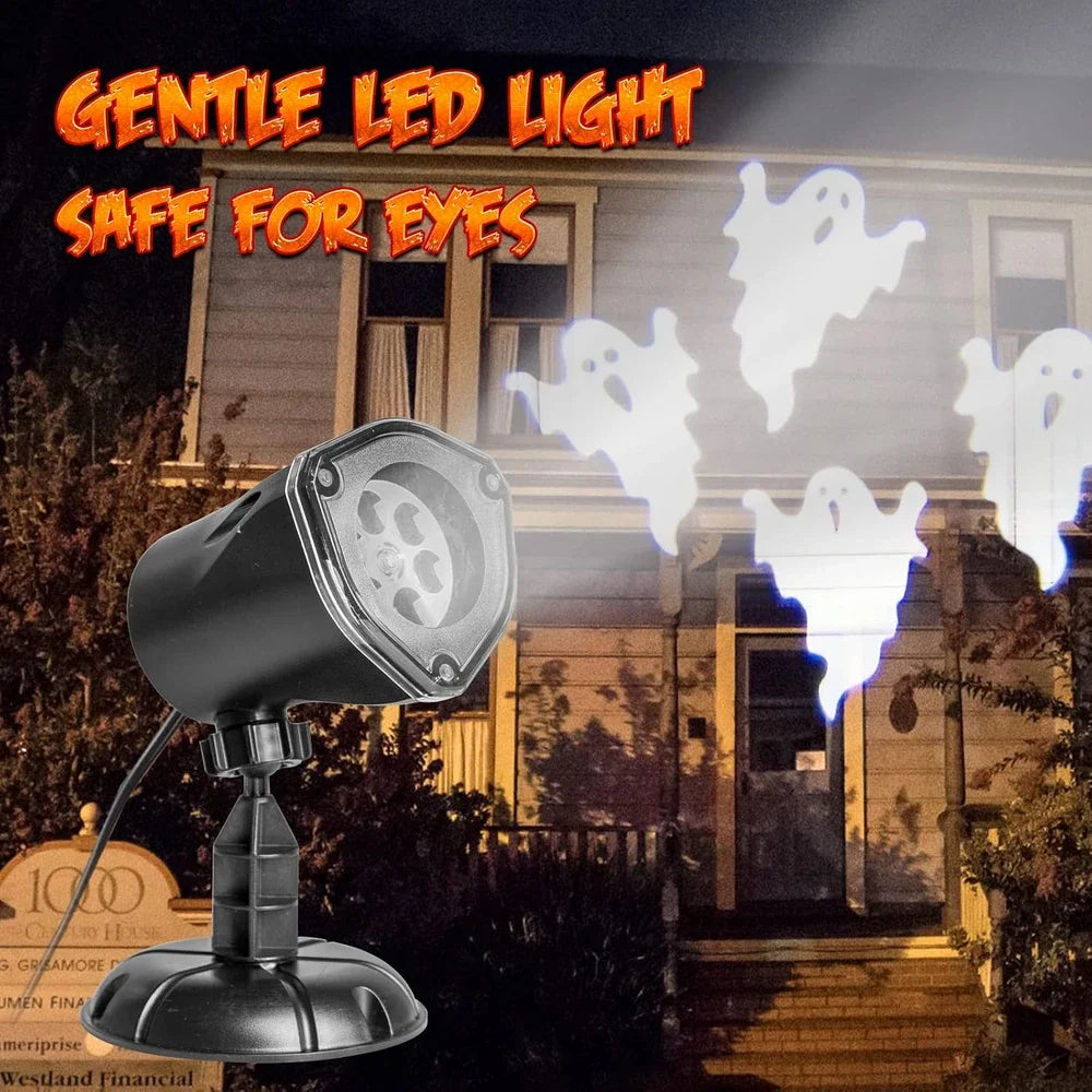 WATERPROOF GHOST HALLOWEEN PROJECTOR LIGHT - FUN!!!