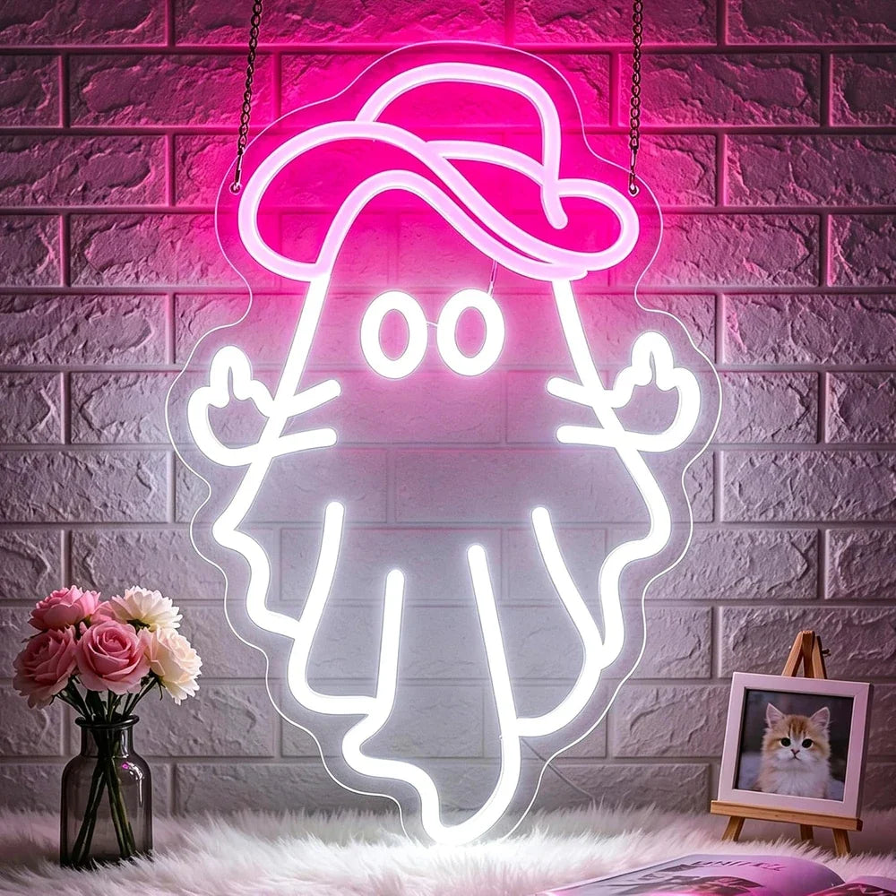 GREAT HALLOWEEN THEMED LED NEON SIGN - TELLING IT LIKE IT IS!