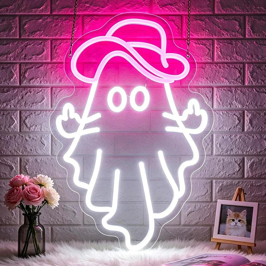 GREAT HALLOWEEN THEMED LED NEON SIGN - TELLING IT LIKE IT IS!