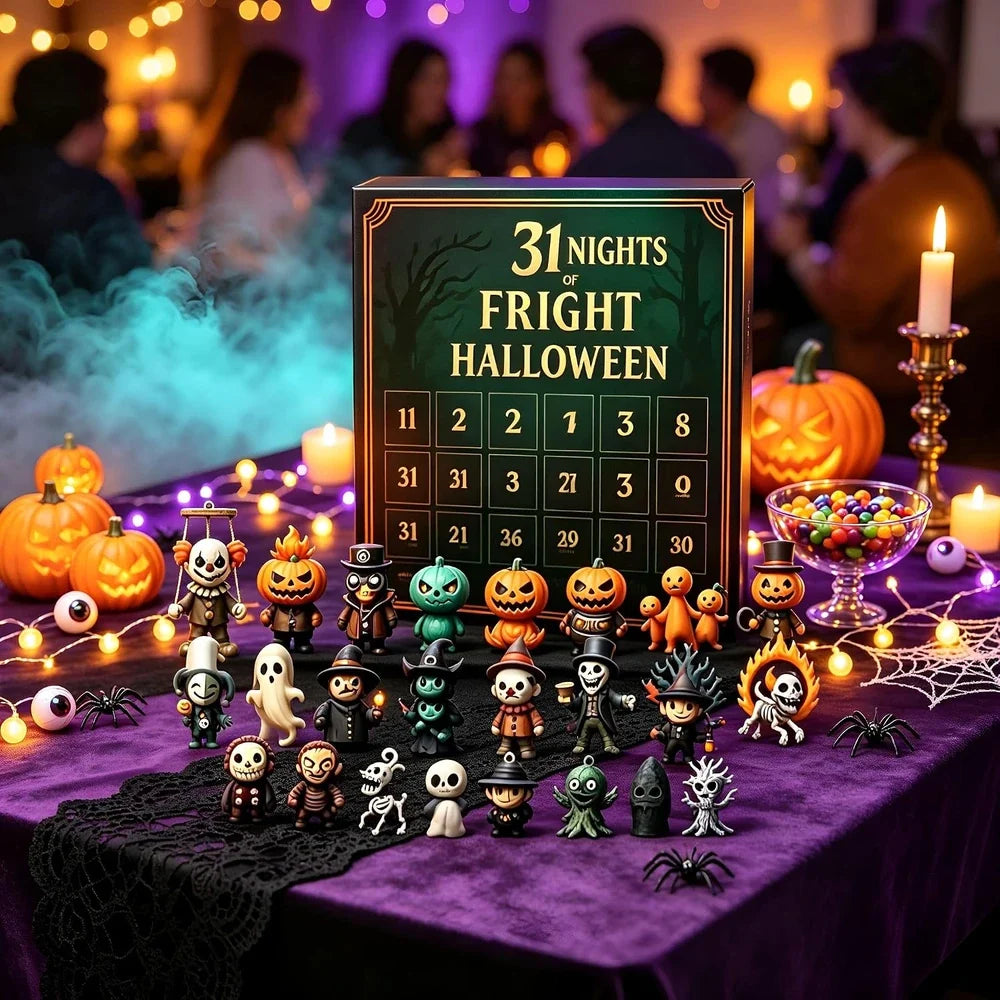 31 NIGHTS OF FRIGHT HALLOWEEN COUNTDOWN BOX -ALL THINGS SPOOKY!