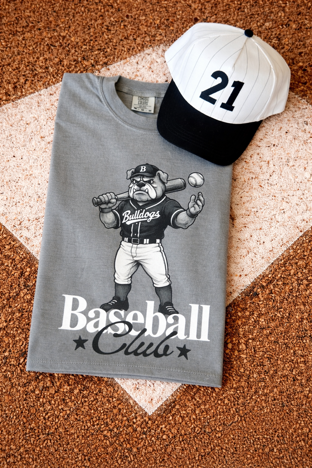 Baseball Club & Softball Club Mascot Tees (60 Mascots Available)