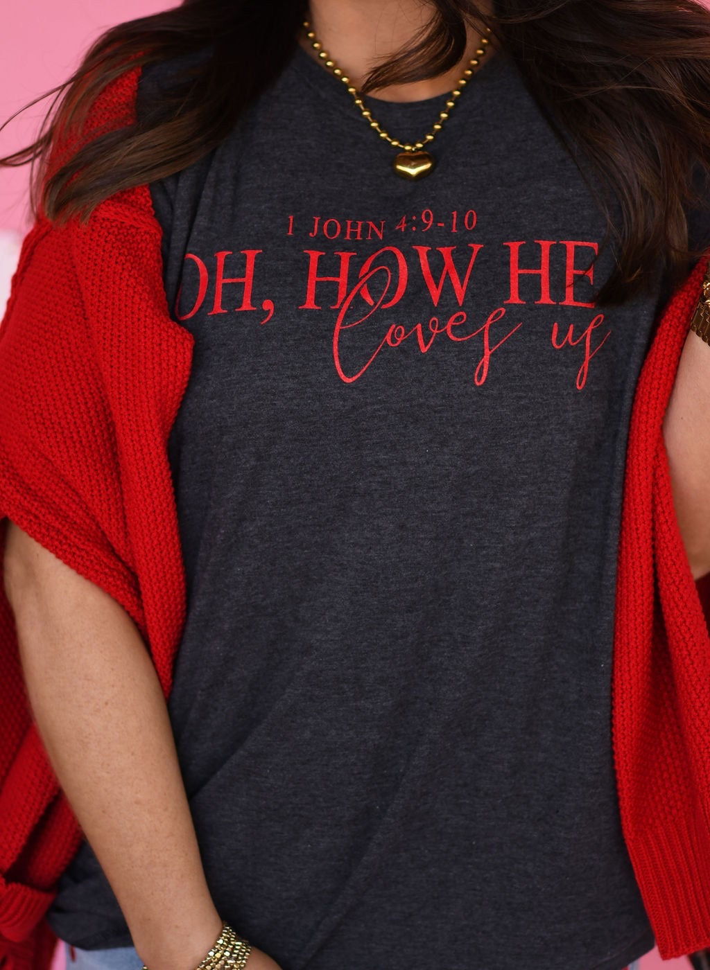 *SALE* RTS Oh, How He Loves Us Tee