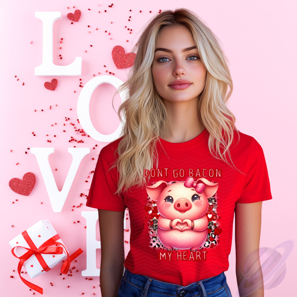 DON'T GO BACON MY HEART TEE