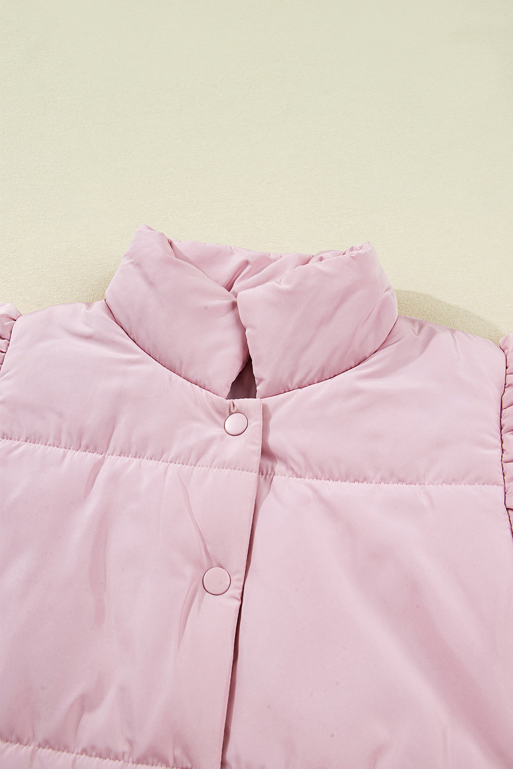 Ava Sleeve Snap Puffer Vest