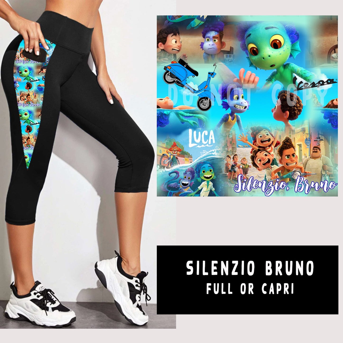 OUTFIT RUN 5-SILENZIO BRUNO  LEGGINGS/CAPRI/JOGGERS