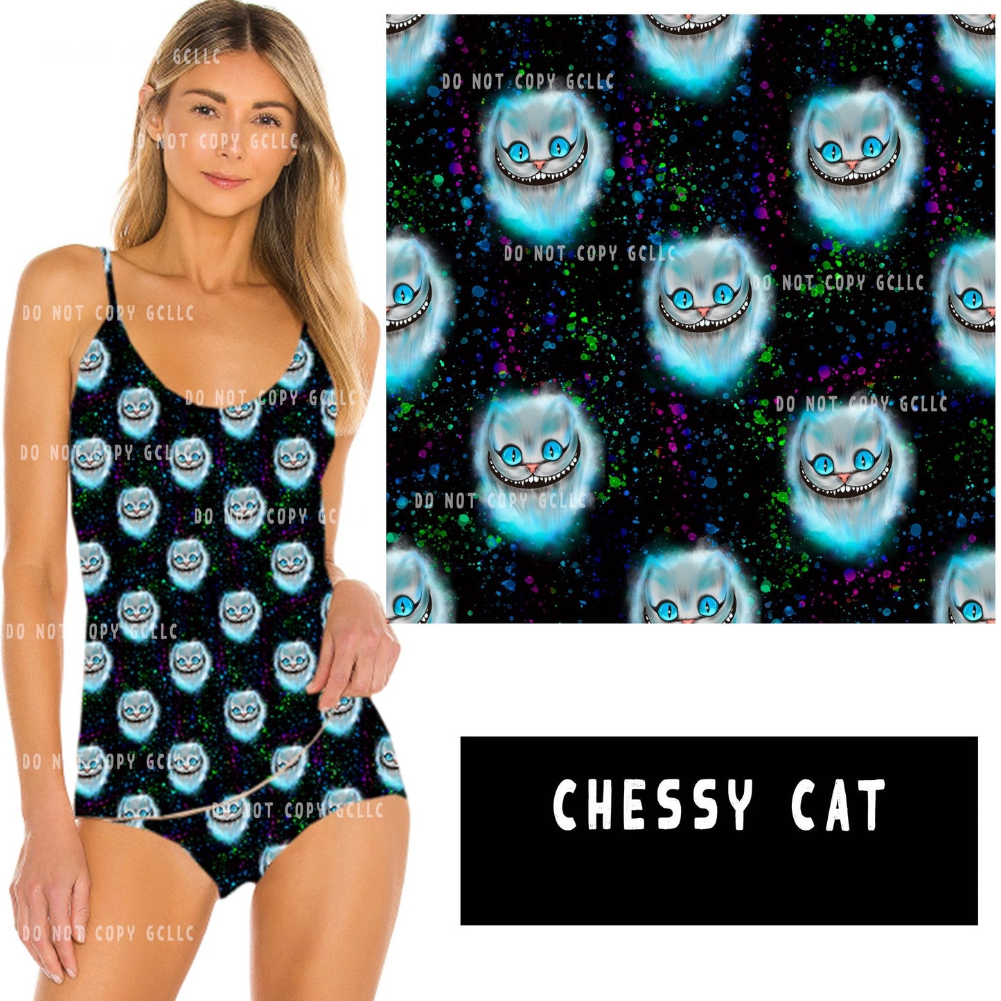 CAMI SETS/UNDERWEAR RUN-CHESSY CAT