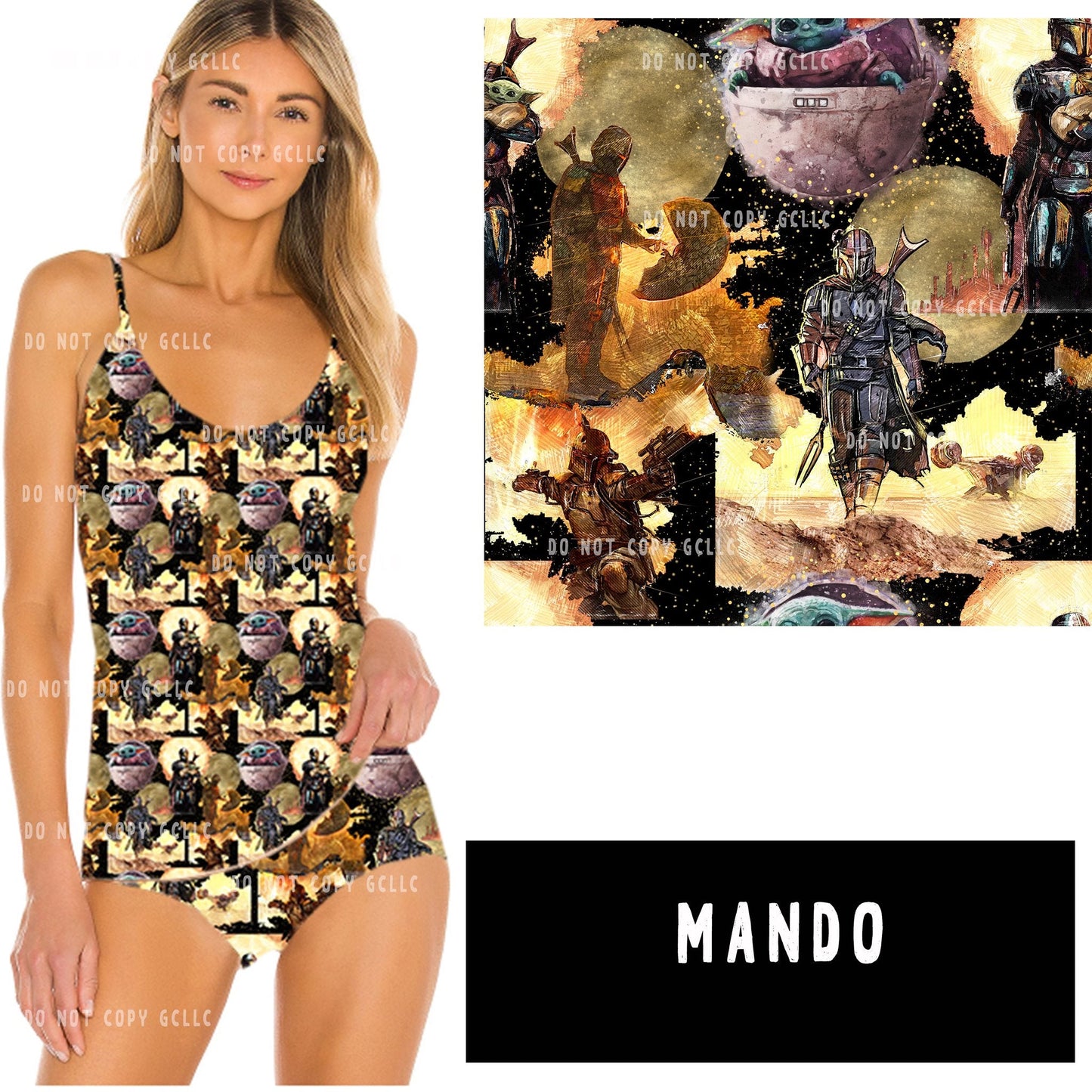 CAMI SETS/UNDERWEAR RUN-MANDO