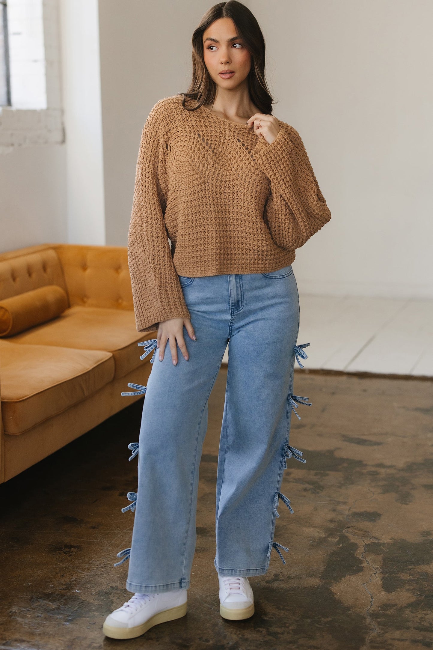 Ivy Sleeve Loose Pullover Sweater