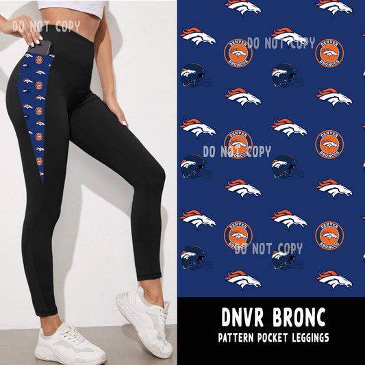 FBALL RUN-DNVR BRONC LEGGINGS/JOGGER