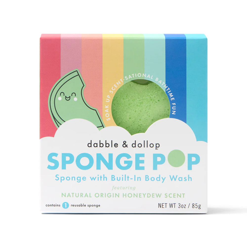 Honeydew Sponge Pop™ Kids Buffer | Dabble & Dollop