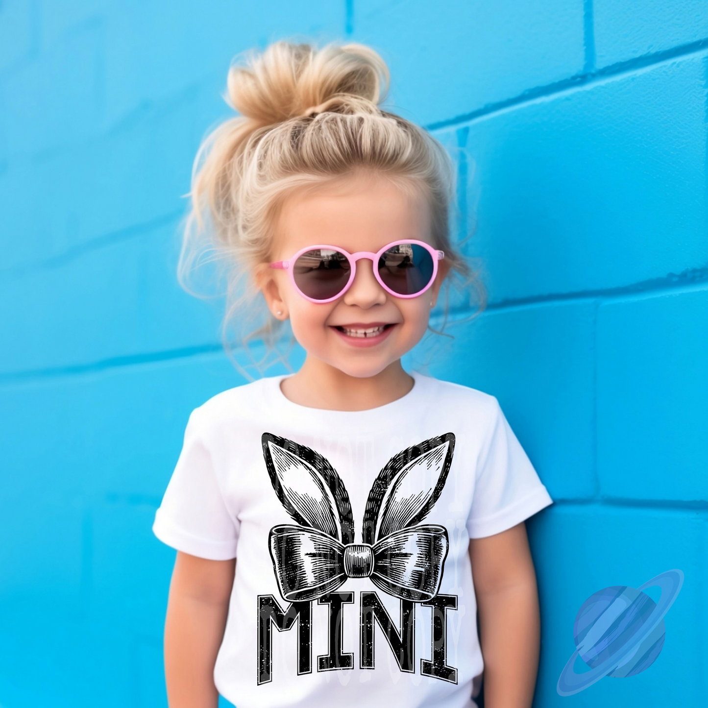 MAMA & MINI  BUNNY COLLECTION SWEATSHIRT W/ SLEEVE PRINT(ORDER NO SLEEVE PRINT OR TEES ON CUSTOM LINK)