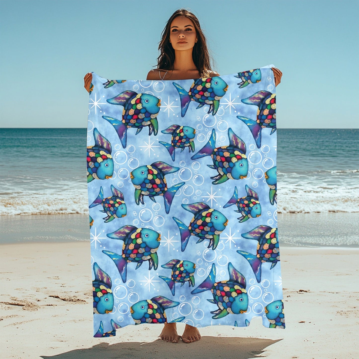 Rainbow Fish Pre Order Towel | Run Ends 5/21 | ETA 42 BD
