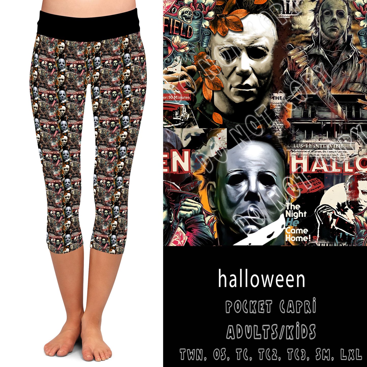 Batch 74-HALLOW LEGGINGS AND CAPRI