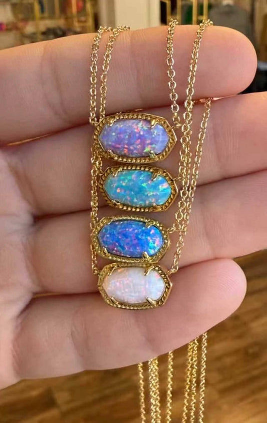 KENDRA SCOTT MIXED COLORS NECKLACES