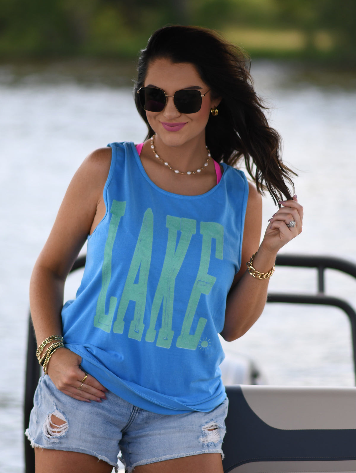 Lake Aqua Babe Tank/Tee