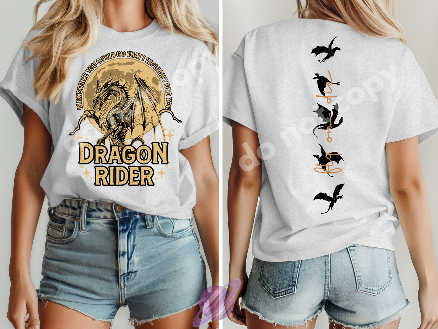 FOURTH W DRAGON COLLECTION PART 1 - POCKET PRINT DOUBLE SIDED TEE (MULTIPLE OPTIONS)