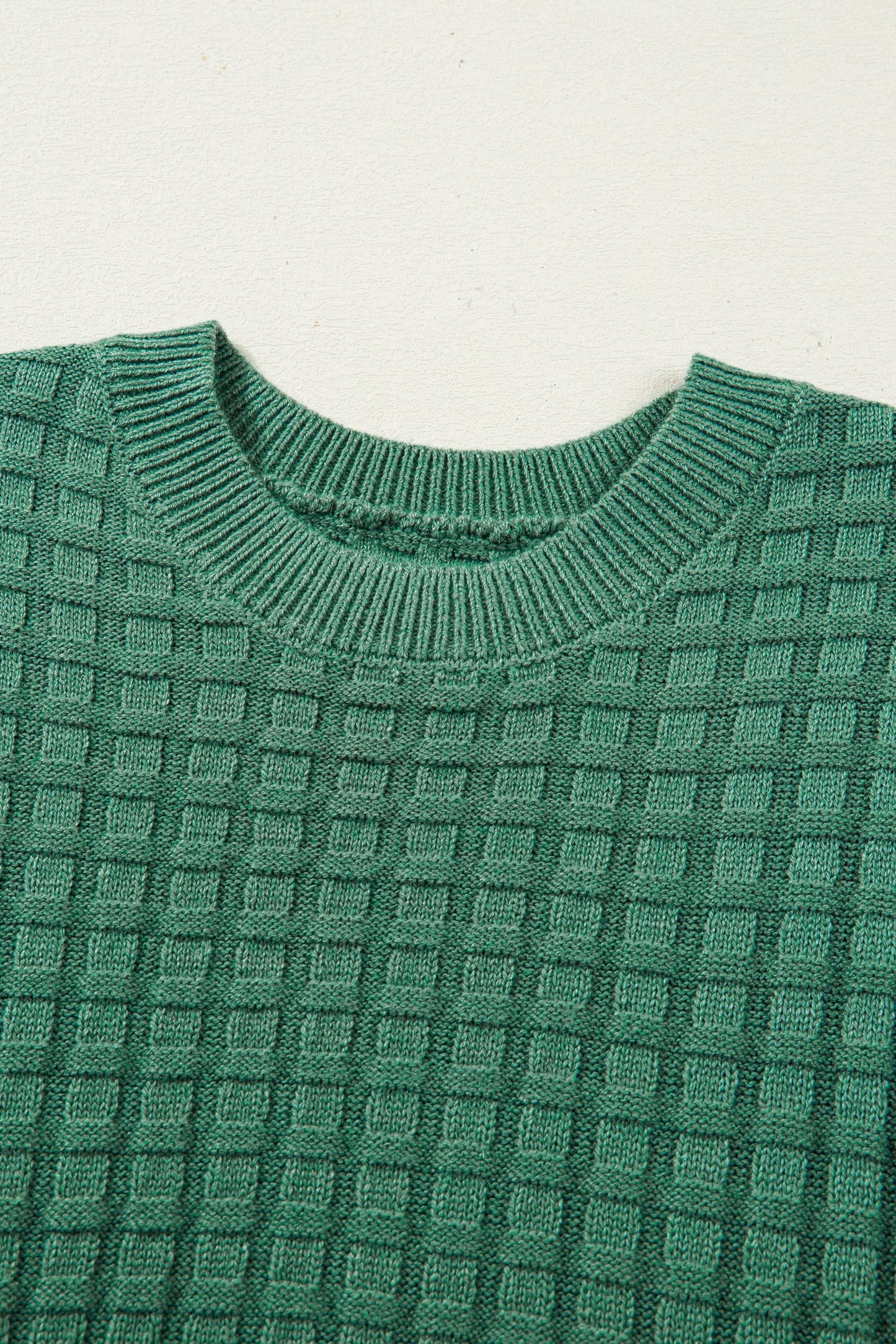 Birdie Textured Short Sleeve Sweater