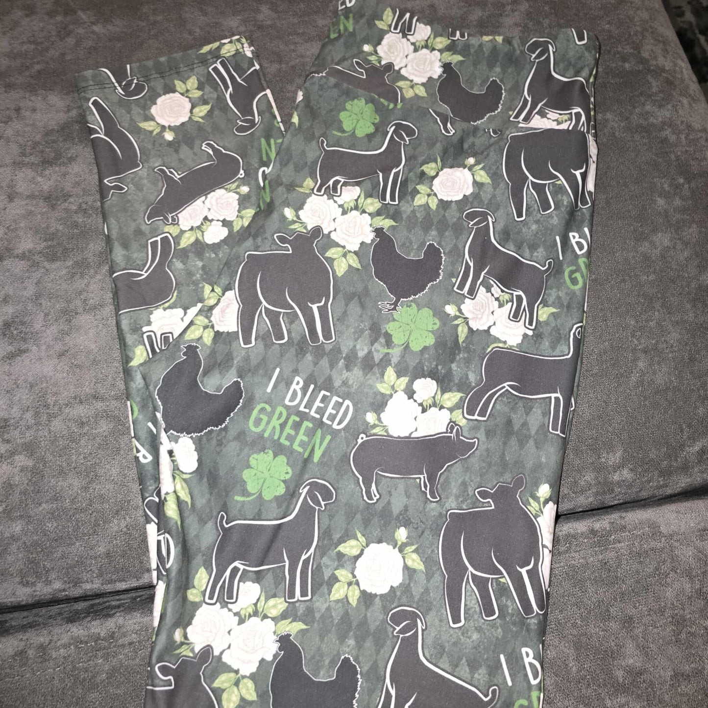 I Bleed Green Legging TC -  The InvenTORI Nook