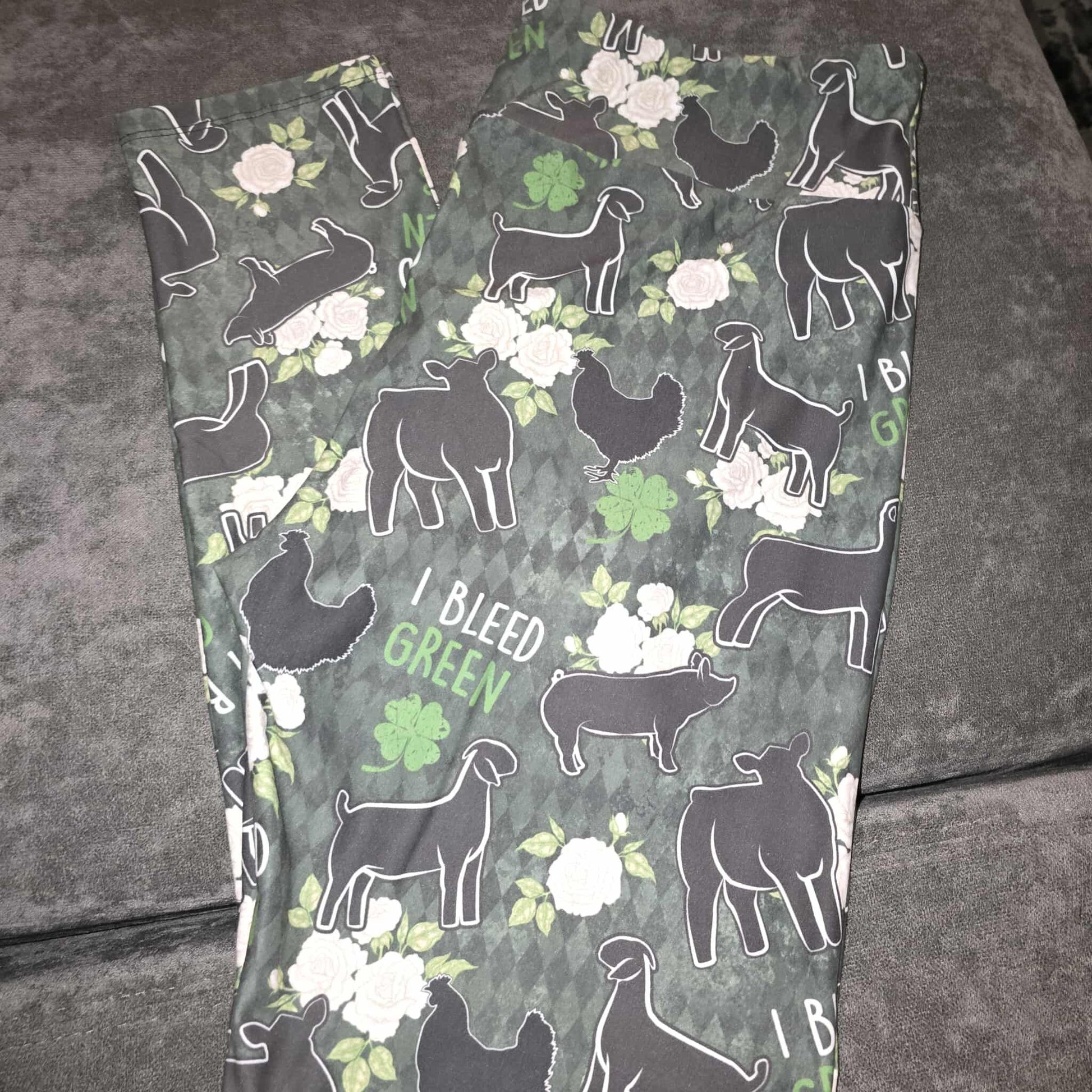 I Bleed Green Legging TC -  The InvenTORI Nook