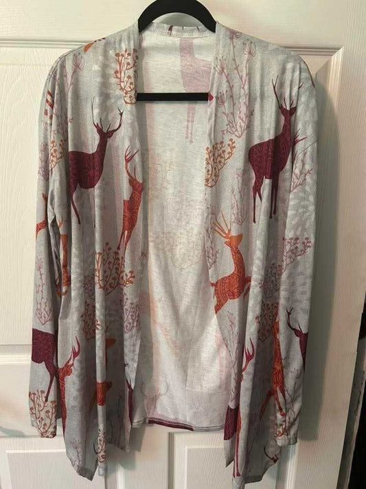 Deer Lightweight Cardigan - Small