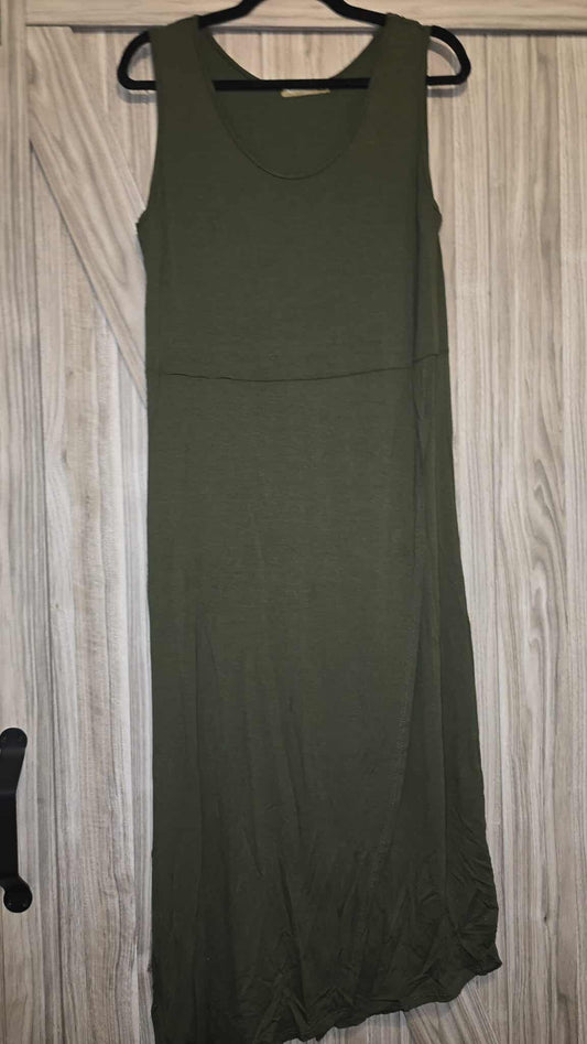 Olive Tank Dress XL