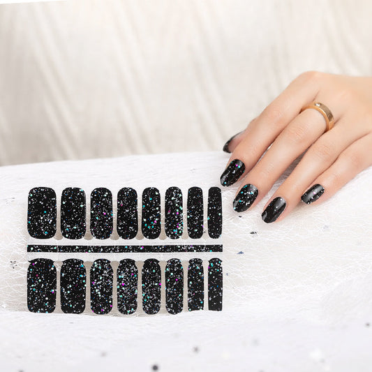 Black Confetti Holo