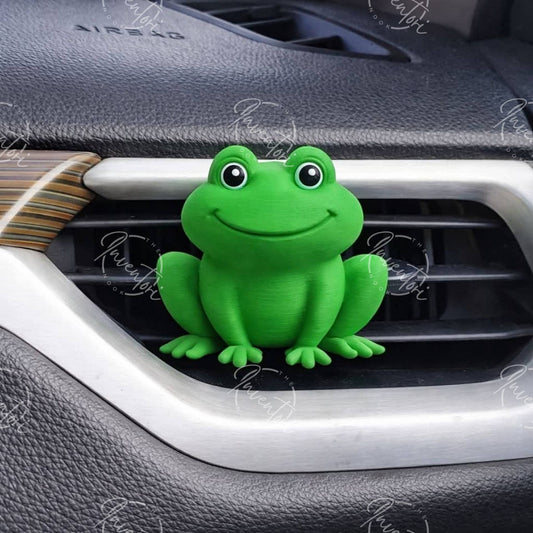 3D Printed Frog Scented Vent Clip TAT 14 Bus Days