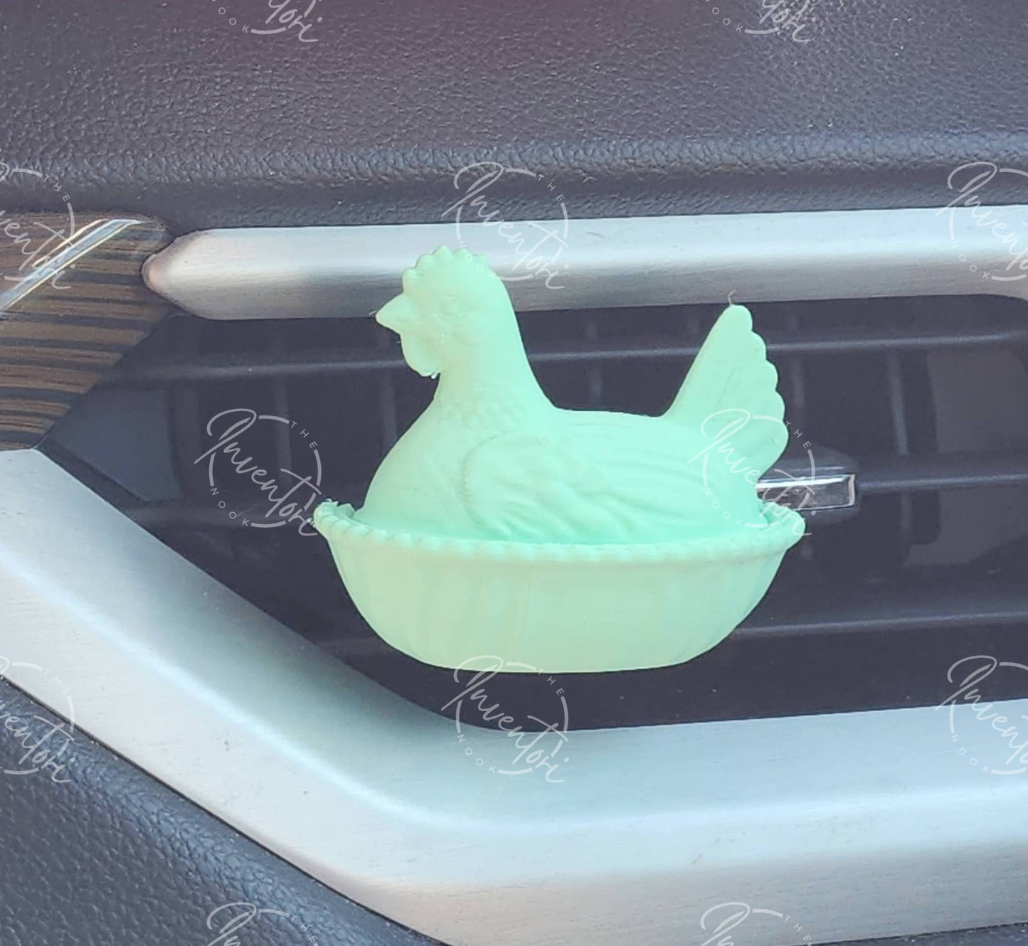 3D Printed Hen Scented Vent Clip TAT 14 Bus Days