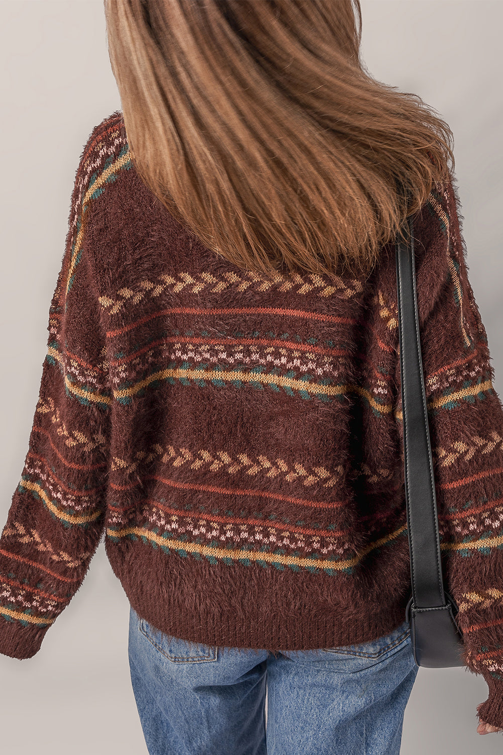 Madison Knitted Drop Shoulder Sweater